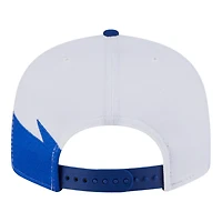 Kansas City Royals White and Blue Jagged New Era 9FIFTY Snapback Hat