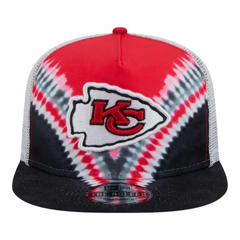 Kansas City Chiefs Golfer Dye New Era Golfer Snapback Hat