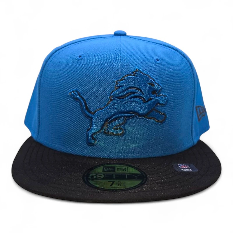 Detroit Lions and with Gray UV New Era 59FIFTY Fitted Hat