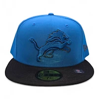 Detroit Lions and with Gray UV New Era 59FIFTY Fitted Hat