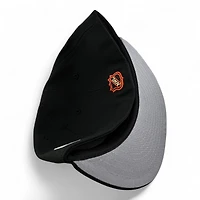 Anaheim Ducks Black and Gold Metallic 2007 Stanley Cup Champs Patch Gray UV NHL New Era 59FIFTY Fitted Hat