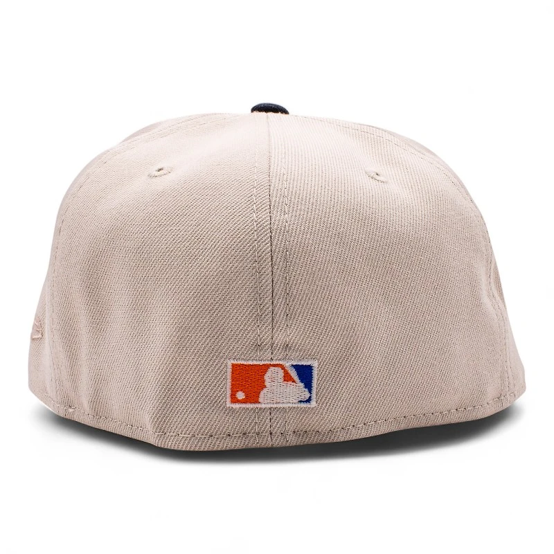 Minnesota Twins Stone and Navy 1977 All Star Game Patch Green UV New Era 59Fifty Fitted Hat