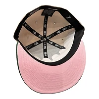 Oakland Athletics Stone Grey and Green Ricky Henderson Field Patch Pink UV New Era 59FIFTY Fitted Hat