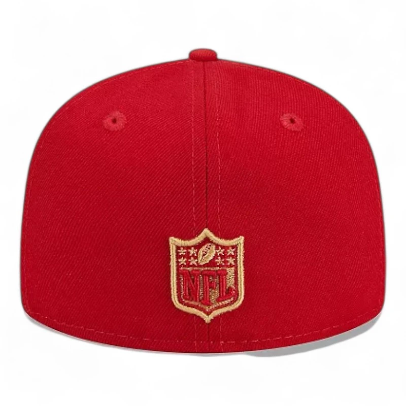 Youth San Francisco 49ers Red New Era 59FIFTY Fitted Hat