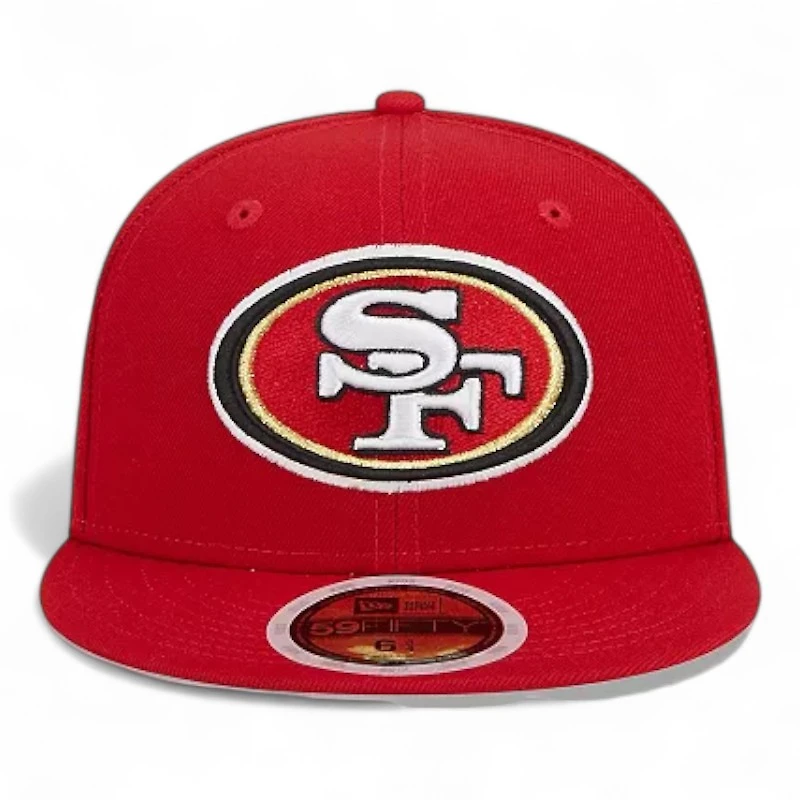 Youth San Francisco 49ers Red New Era 59FIFTY Fitted Hat