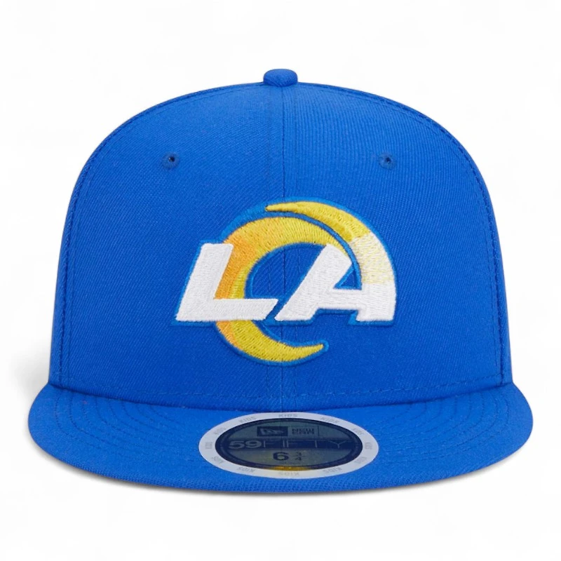 Youth Los Angeles Rams Royal Blue New Era 59FIFTY Fitted Hat