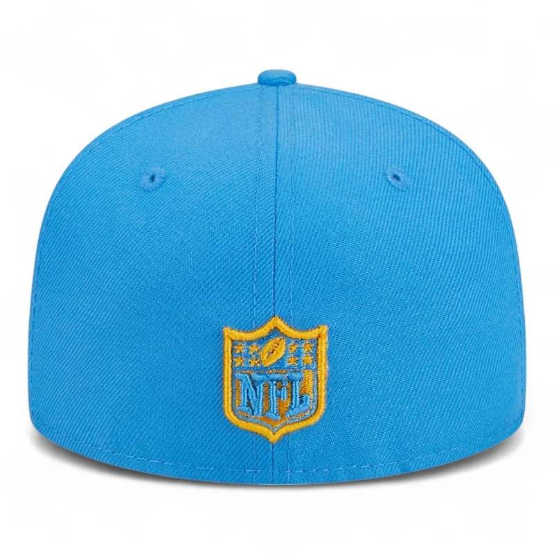 Youth Los Angeles Chargers Powder Blue New Era 59FIFTY Fitted Hat