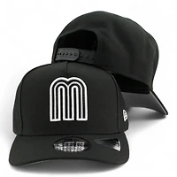 Mexico Black and White "2025 Cinco De Mayo" Grey UV New Era 9FIFTY A-Frame Snapback Hat
