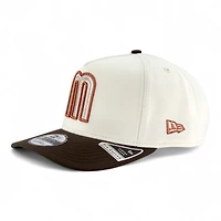 Mexico Chrome and Brown "2025 Cinco De Mayo" Green UV New Era 9FIFTY A-Frame Snapback Hat