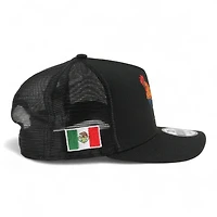 Mexico Black Rooster Gallo "2025 Cinco De Mayo" Grey UV New Era 9FIFTY A-Frame Snapback Hat
