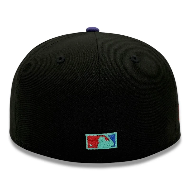 Seattle Mariners Black and Teal 30th Anniversary Patch Gray UV New Era 59FIFTY Fitted Hat