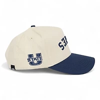 Utah State AGGIES Upside Down No Rivals Snapback Hat