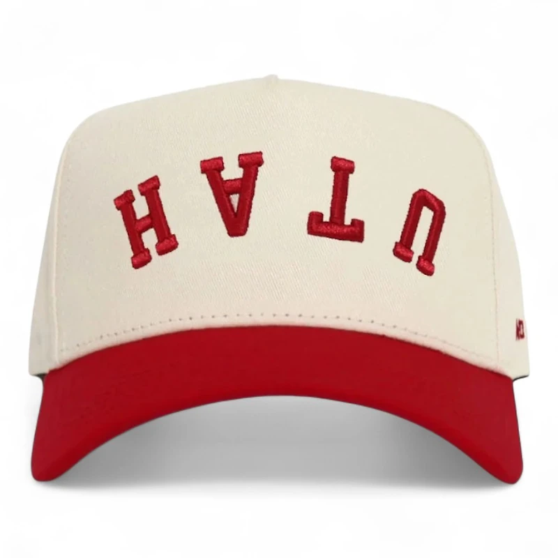 Utah Utes UTAH Upside Down No Rivals Snapback Hat