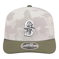 Seattle Mariners 2025 Armed Forces Day New Era 9SEVENTY Stretch-Snap Hat