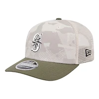 Seattle Mariners 2025 Armed Forces Day New Era 9SEVENTY Stretch-Snap Hat