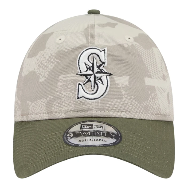 Seattle Mariners 2025 Armed Forces Day New Era 9TWENTY Adjustable Hat