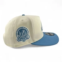 Atlanta Braves Chrome and Sky Blue New Era 9FIFTY A-Frame Snapback Hat