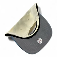 Atlanta Braves Chrome and Sky Blue New Era 9FIFTY A-Frame Snapback Hat