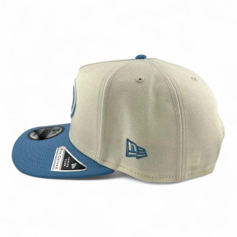 Arizona Diamondbacks Chrome and Sky Blue New Era 9FIFTY A-Frame Snapback Hat