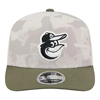 Baltimore Orioles 2025 Armed Forces Day New Era 9SEVENTY Stretch-Snap Hat