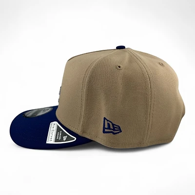 Los Angeles Dodgers Camel Metallic New Era 9FIFTY A-Frame Snapback Hat
