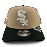 Chicago White Sox Camel Metallic New Era 9FIFTY A-Frame Snapback Hat