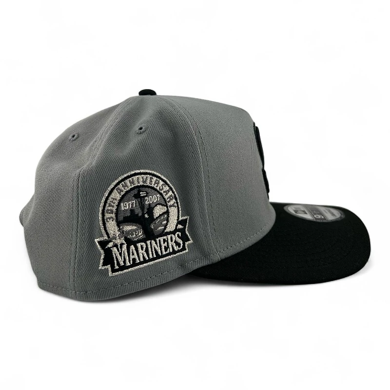 Seattle Mariners Storm Black New Era 9FIFTY A-Frame Snapback Hat
