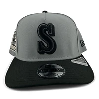 Seattle Mariners Storm Black New Era 9FIFTY A-Frame Snapback Hat