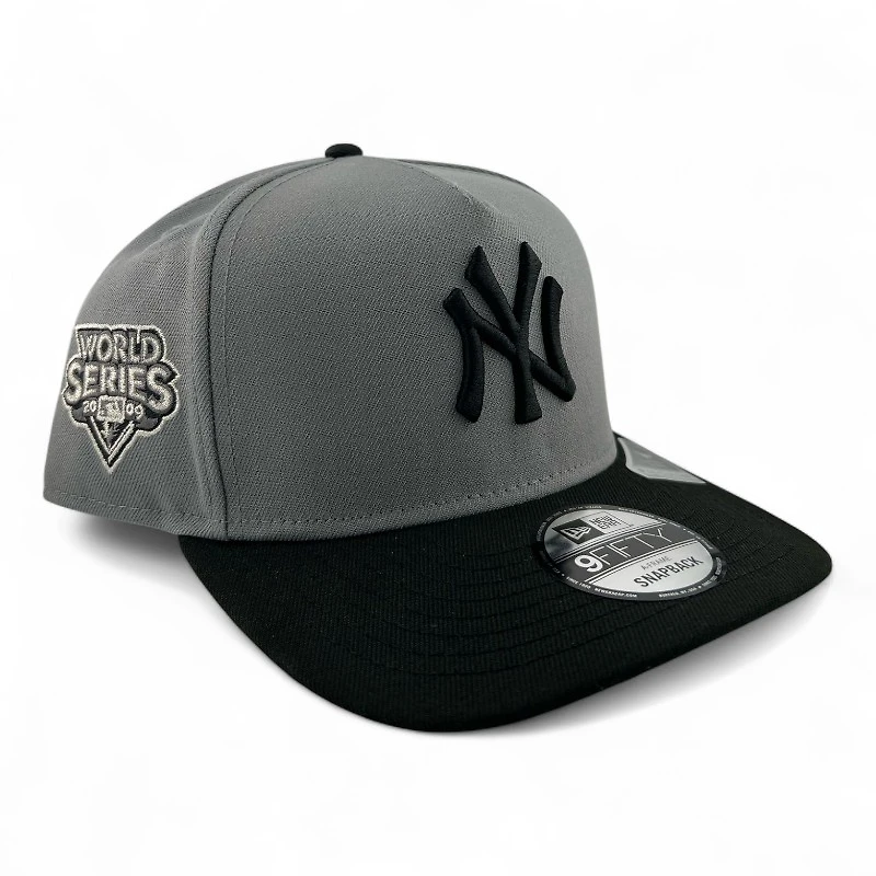 New York Yankees Storm Black New Era 9FIFTY A-Frame Snapback Hat