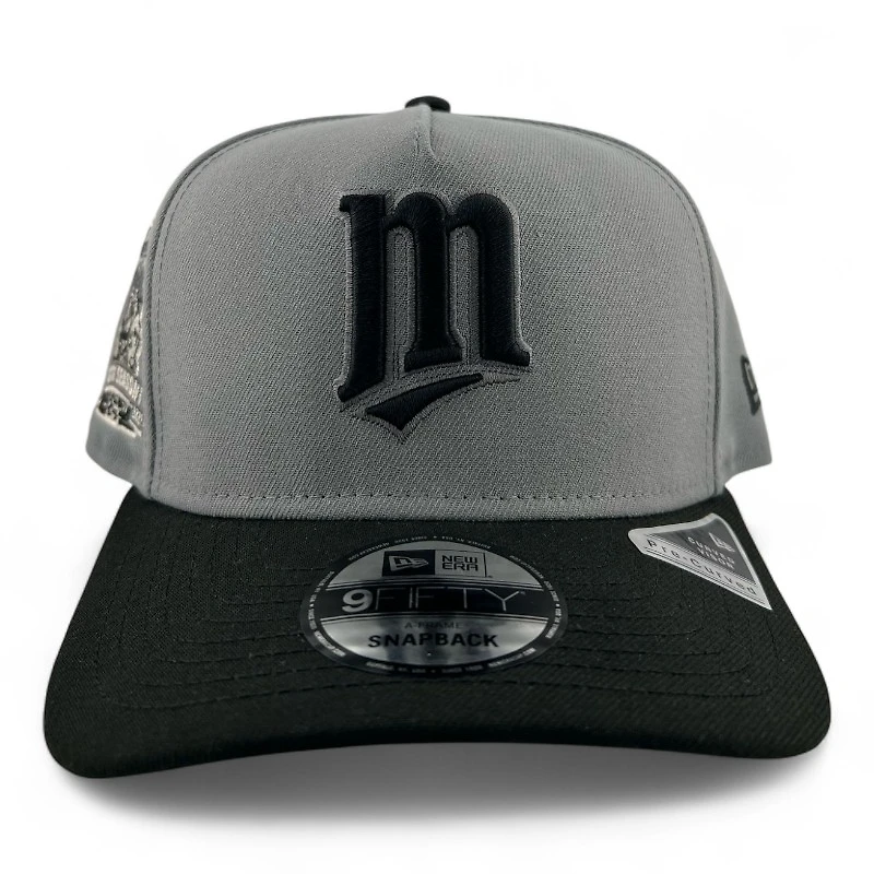 Minnesota Twins Storm Black New Era 9FIFTY A-Frame Snapback Hat