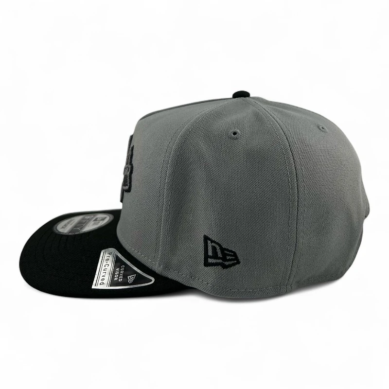 Atlanta Braves Storm Black New Era 9FIFTY A-Frame Snapback Hat
