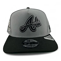 Atlanta Braves Storm Black New Era 9FIFTY A-Frame Snapback Hat