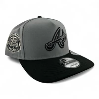 Atlanta Braves Storm Black New Era 9FIFTY A-Frame Snapback Hat