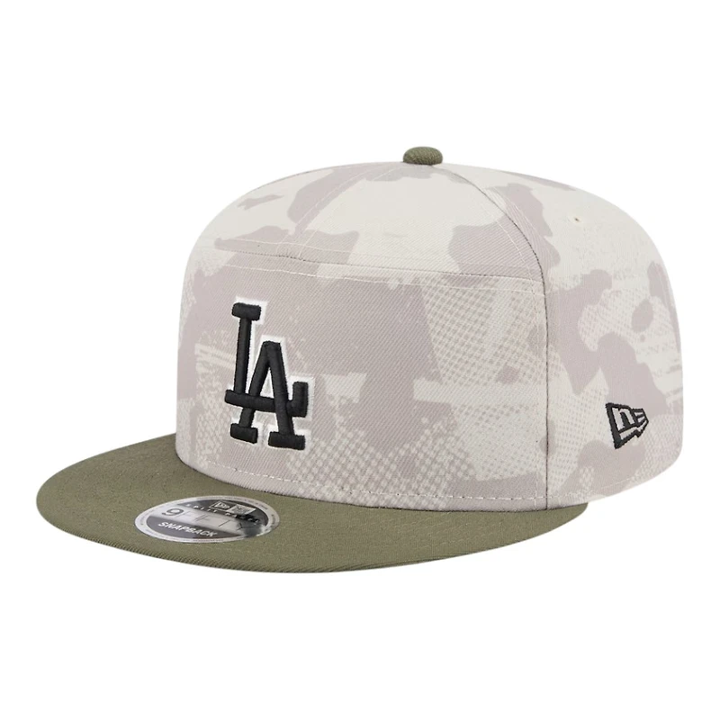 Los Angeles Dodgers 2025 Armed Forces Day New Era 9FIFTY Split Panel Snapback Hat