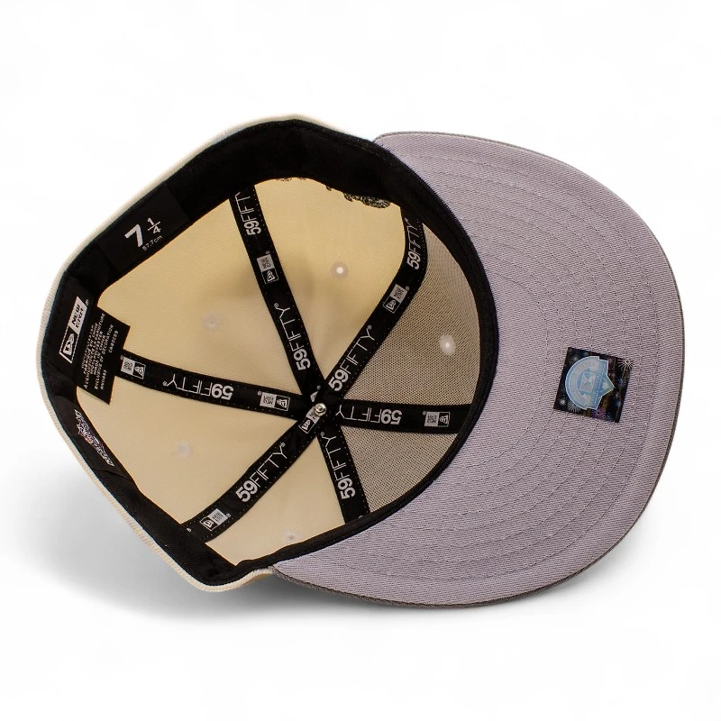 Tuscon Sidewinders Cream and Grey Script Patch UV New Era 59Fifty Fitted Hat