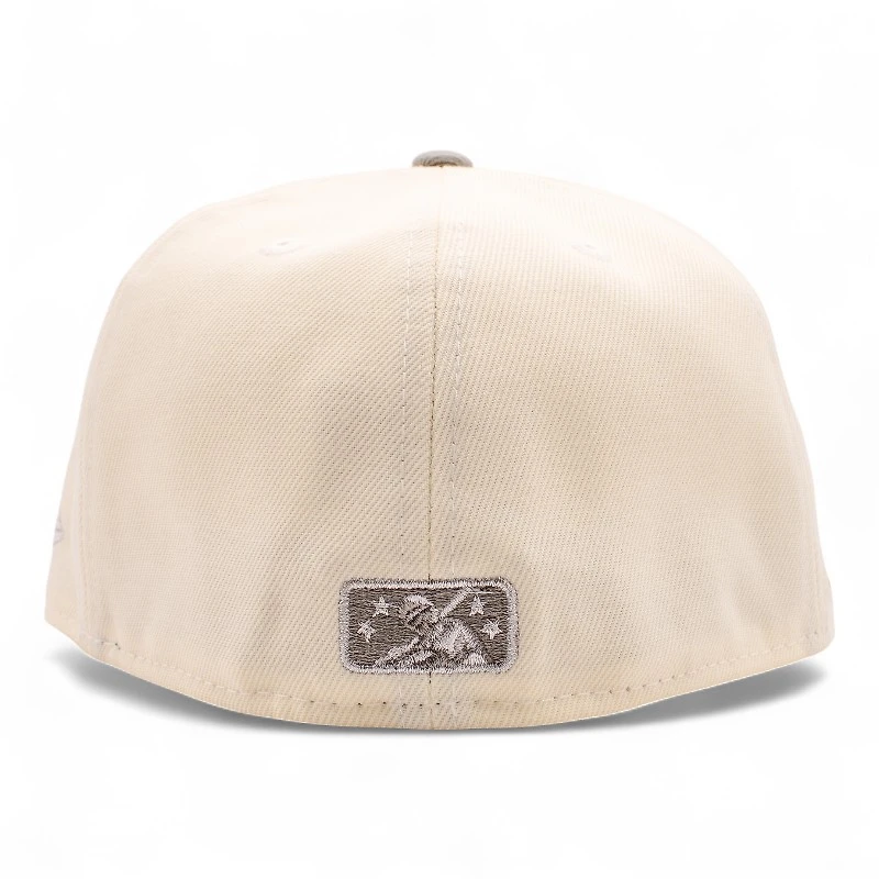 Tuscon Sidewinders Cream and Grey Script Patch UV New Era 59Fifty Fitted Hat