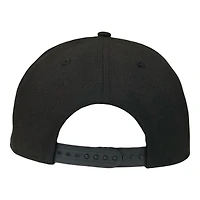Tennessee Volunteers White on Black Outline Black Power T New Era 9FIFTY Snapback Hat