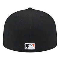San Francisco Giants Black with Pattern New Era 59FIFTY Fitted Hat