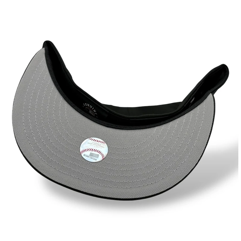 Los Angeles Dodgers Black Script Tokyo Series Patch Gray UV New Era 59FIFTY Fitted Hat