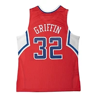 Los Angeles Clippers Blake Griffin Mitchell & Ness 2010-11 Hardwood Classics Swingman Player Red Jersey