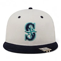 Seattle Mariners Two Tone Corduroy with Hat Clip New Era 59FIFTY Fitted