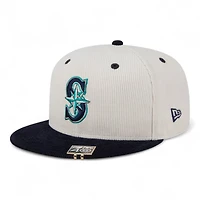 Seattle Mariners Two Tone Corduroy with Hat Clip New Era 59FIFTY Fitted
