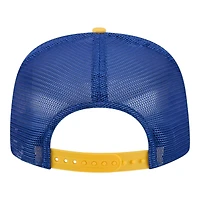 Seattle Mariners Yellow and Blue Retro Script New Era 9FIFTY A-Frame Snapback Hat