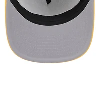 Seattle Mariners Yellow and Blue Retro Script New Era 9FIFTY A-Frame Snapback Hat