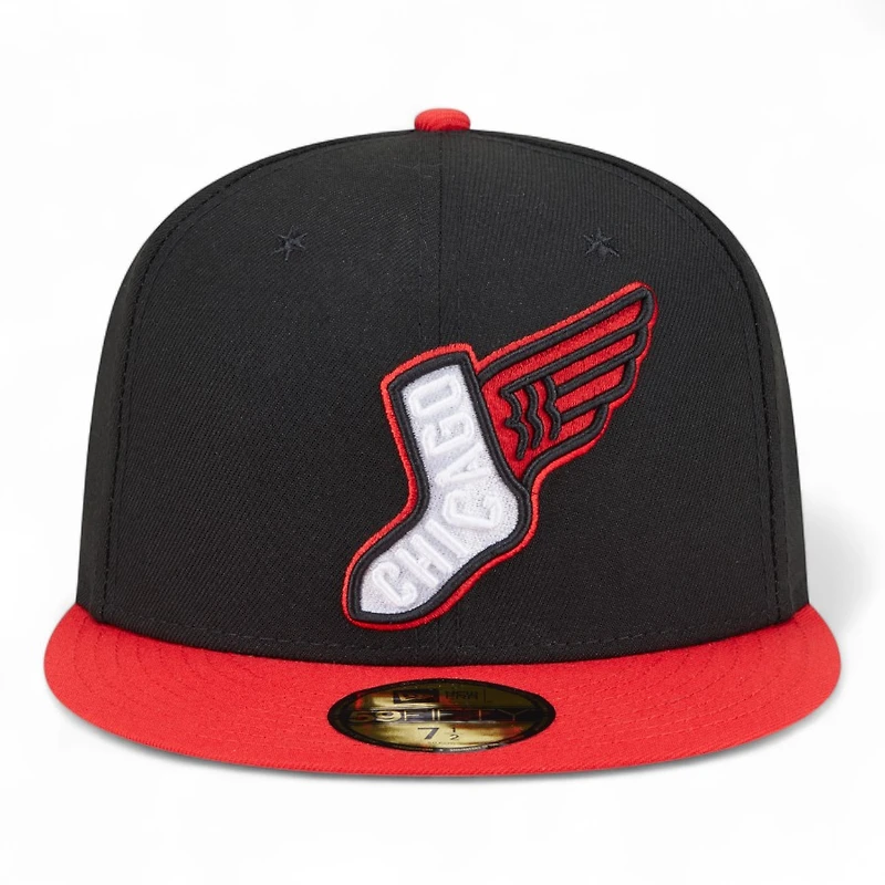 Chicago White Sox Red 2025 City Connect Fan Pack New Era 59FIFTY Fitted Hat