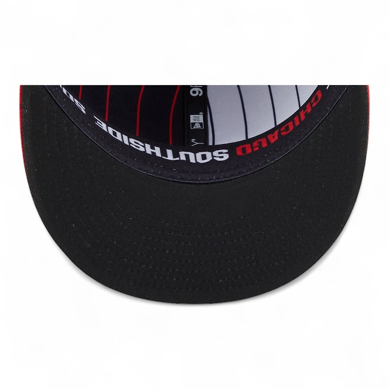 Chicago White Sox Black and Red 2025 City Connect New Era 9FIFTY Snapback Hat