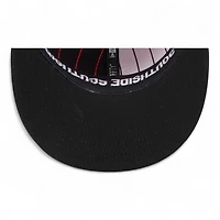 Chicago White Sox Red and Black Pinstripe 2025 City Connect New Era 9FIFTY Snapback Hat