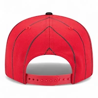 Chicago White Sox Red and Black Pinstripe 2025 City Connect New Era 9FIFTY Snapback Hat
