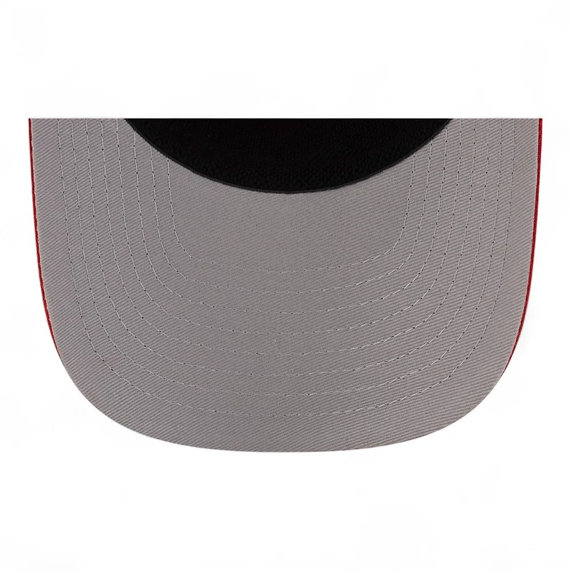 Chicago White Sox Red and Black Pinstripe 2025 City Connect New Era 9SEVENTY Adjustable Hat