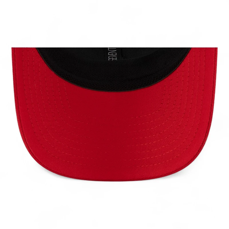 Chicago White Sox Red and White Trucker Mesh Roper 2025 City Connect New Era 9SEVENTY Adjustable Hat